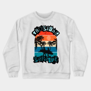 Tropical paradise Crewneck Sweatshirt